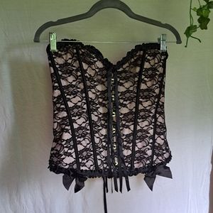 Black lace corset xlarge